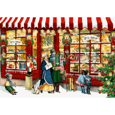 Adventskalender Window Shopping at Christmas
