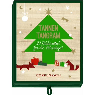 Tangram spill med julemotiv
