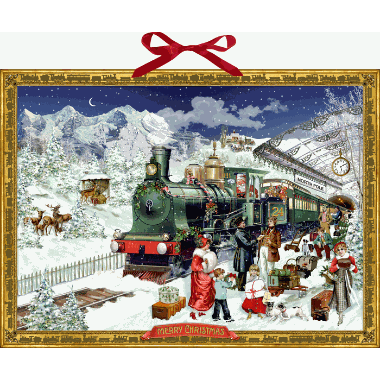 Adventskalender Nostalgisk juletog