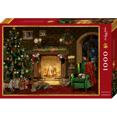 Puzzle - Christmas Fireplace (1000 T.) Behr