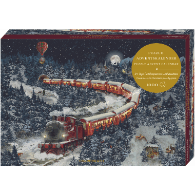 Adventskalender/puslespill jule-ekspressen