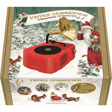 Adventskalender We wish you a merry Christmas - vintage gram