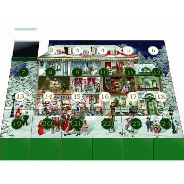 Adventskalender Our Wonderful Christmas House - Puzzle Adven