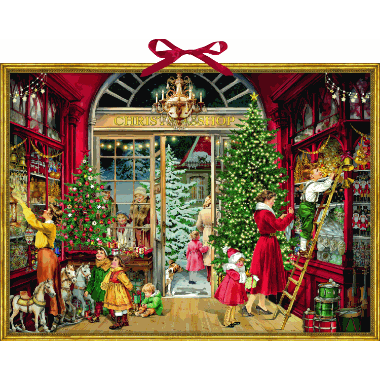 Adventskalender Nostalgic Christmas Shop