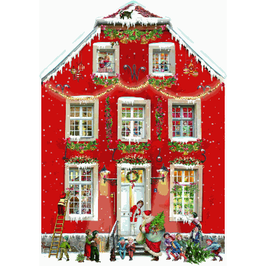 Adventskalender Christmas at our House A3 Advent calendar