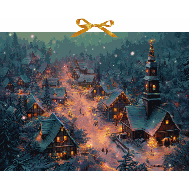 Adventskalender Dreamy winter Village Advent calendar