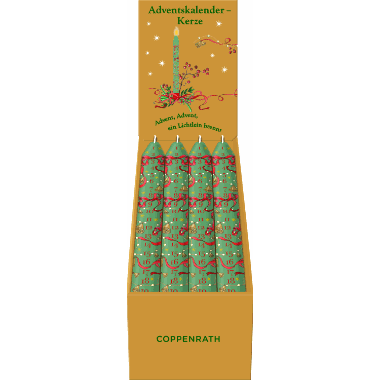 Adventskalender Hearts Are Filled With Light Advent candle