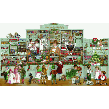 Adventskalender The Little Christmas Shop Free standing Adve