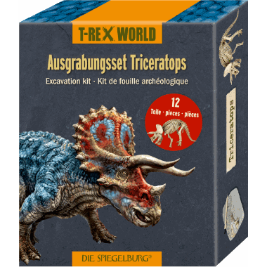 Excavation kit Triceratops T-RexWorld