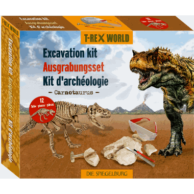 T-Rex World Carnotaurus utgraversett