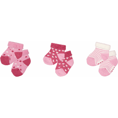 Babylykke sokker rosa
