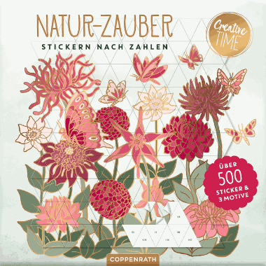 Stickern nach Zahlen: Natur-Zauber - Creative Time