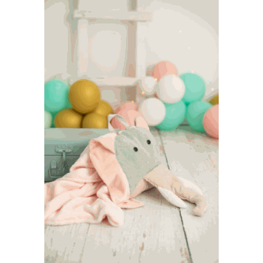 Crochetts pute/reiseteppe elefant