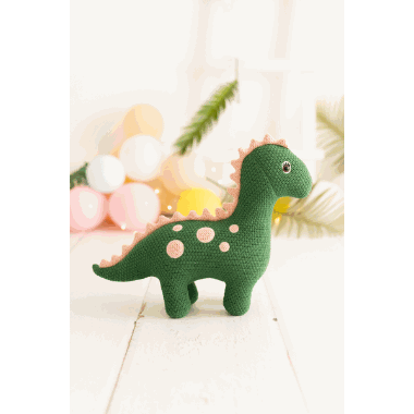 Crochetts mini kosedyr Dina dino