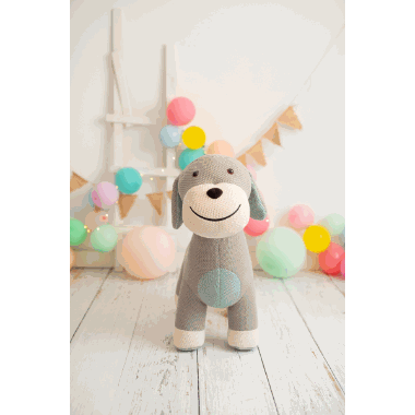 Crochetts maxi kosedyr/stol cocker spaniel