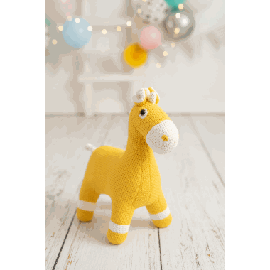 Crochetts mini kosedyr hest