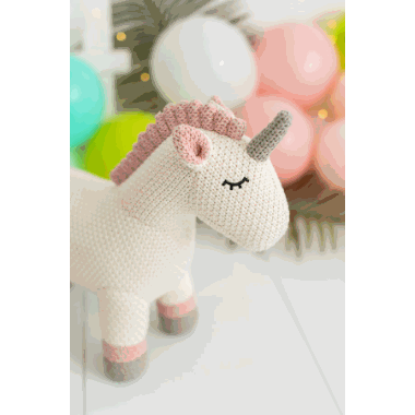 Crochetts mini kosedyr enhjrning