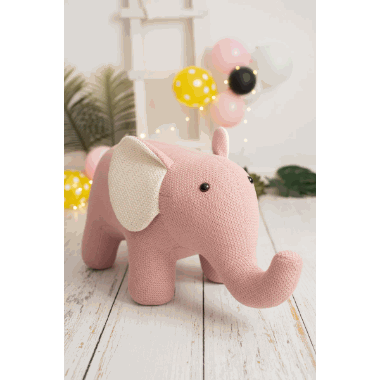 Crochetts maxi kosedyr/stol elefant